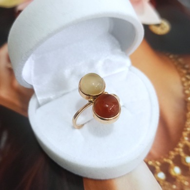 Złoty pierścionek p.585/3,51g