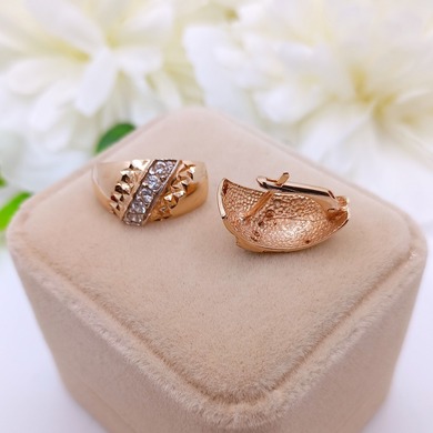 Złote kolczyki p.585/5,19g