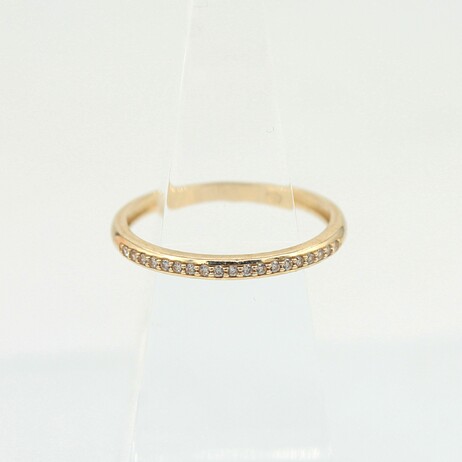 Złoty pierścionek/obrączka p.585/1,35g