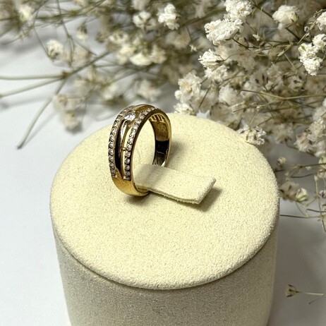 Złoty pierścionek p.333/2,57g