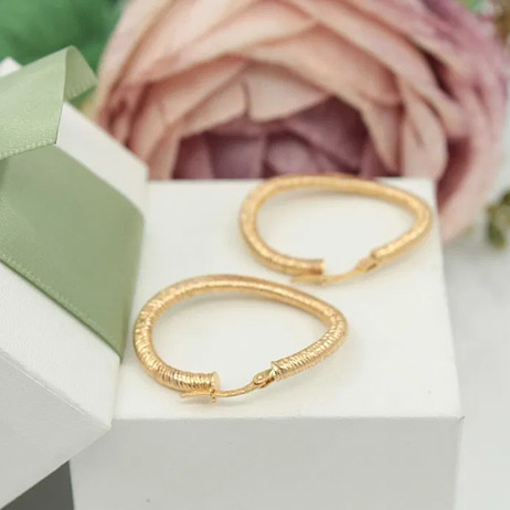 Złote kolczyki p.585/2,81g