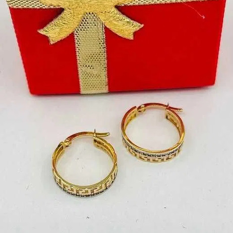 Złote kolczyki p.585/2,43g