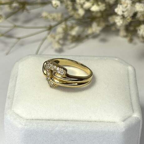 Złoty pierścionek 585/4,71g