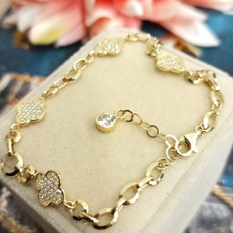 Złota bransoletka p.585/4,06g