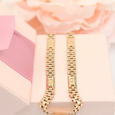 Złota bransoletka p.585/6,30g