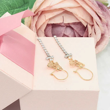 Złote kolczyki p.585/2,22g