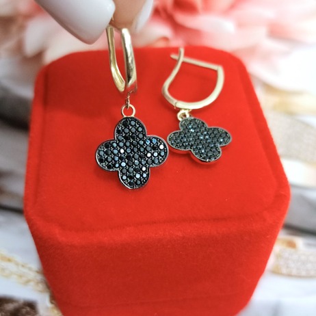 Złote kolczyki p.585/2,99g