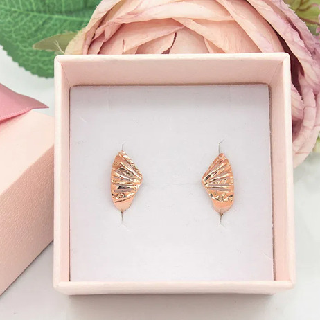 Złote kolczyki p.585/2,46g