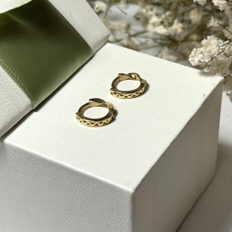 Złote kolczyki p.375/0,95g