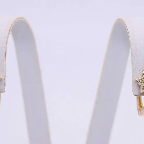 Złote kolczyki p.585/2,76g