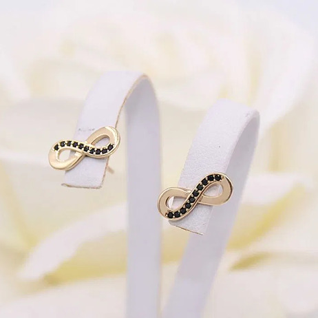 Złote kolczyki p.585/1,49g