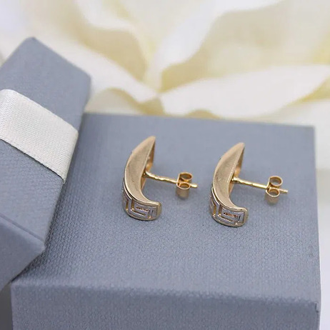 Złote kolczyki p.585/4,33g