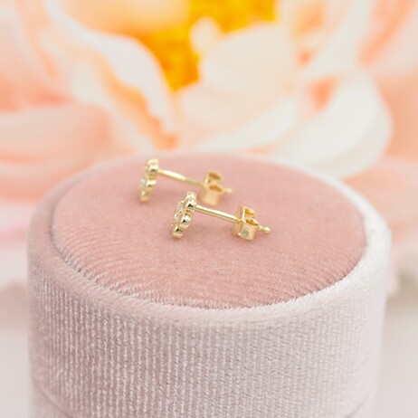 Złote kolczyki p.585/0,92g