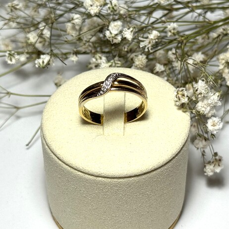 Złoty pierścionek p.333/2,75g