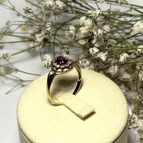 Złoty pierścionek p.585/2,50g