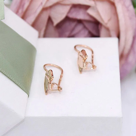 Złote kolczyki p.585/3,97g