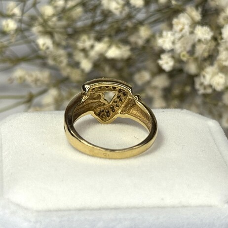 Złoty pierścionek 585/4,71g