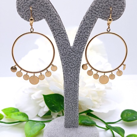 Złote kolczyki p.585/4,30g