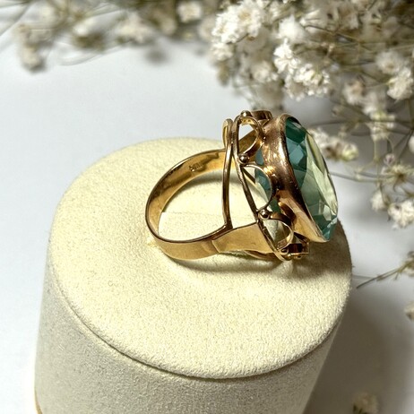 Złoty pierścionek p.585/13,73g