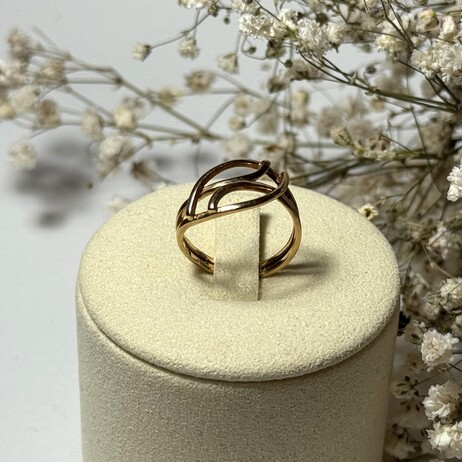 Złoty pierścionek p.585/2,55g