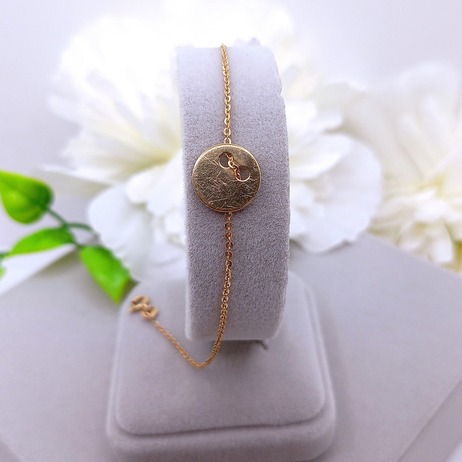 Złota bransoletka p.585/1,36g