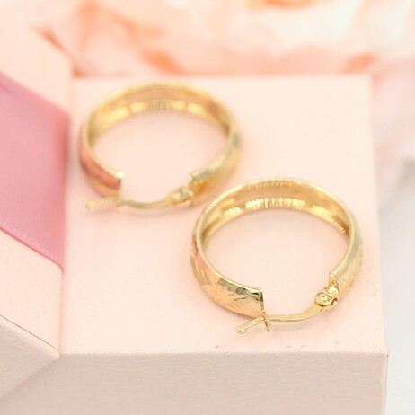 Złote kolczyki p.585/3,07g