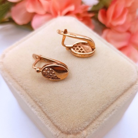 Złote kolczyki p.583/3,22g