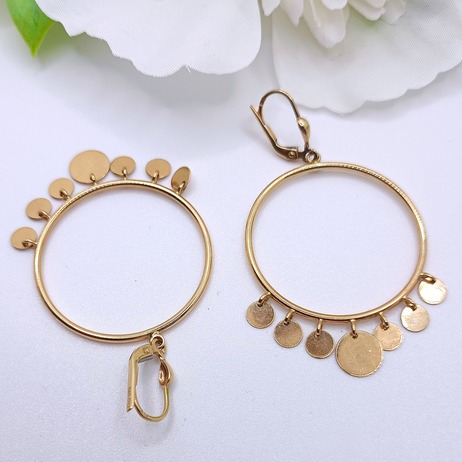 Złote kolczyki p.585/4,30g