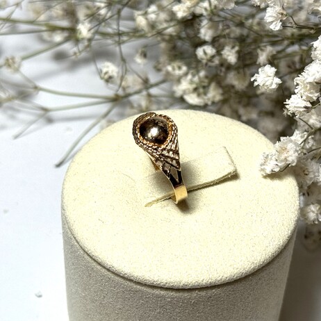 Złoty pierścionek p.585/1,65g