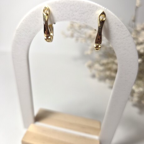 Złote kolczyki p.585/3,42g