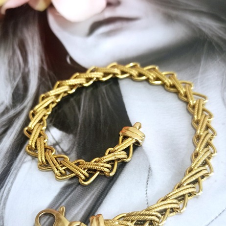 Złota bransoletka p.585/7,23g