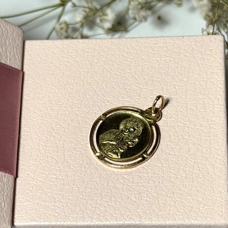 Złota zawieszka p.585/1,72g