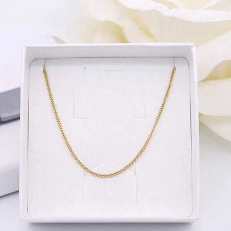 Złoty łańcuszek p.585/2,54g 