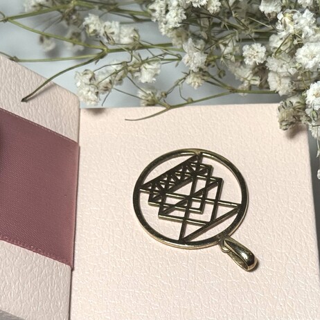 Złota zawieszka p.333/3,45g