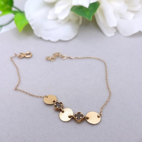 Złota bransoletka p.585/1,37g