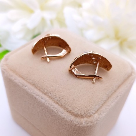 Złote kolczyki p.585/5,19g