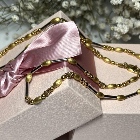 Złoty naszyjnik p.750/12,81g