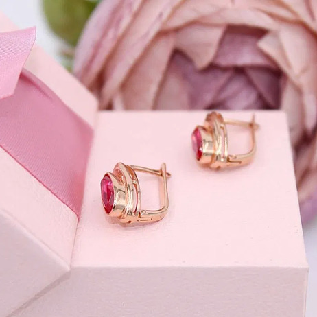 Złote kolczyki p.585/5,48g