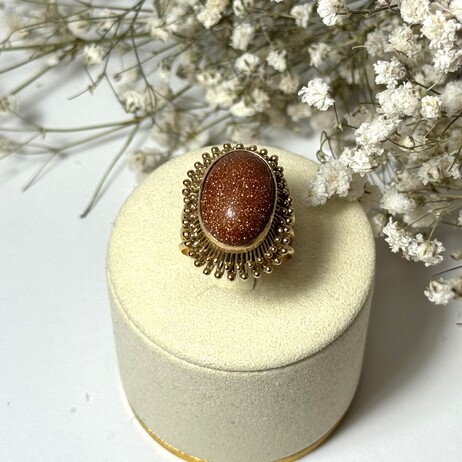 Złoty pierścionek p.585/7,69g