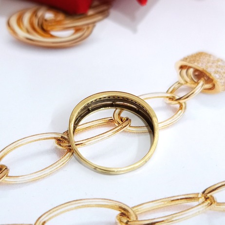 Złoty pierścionek p.333/1,59g