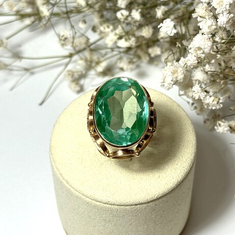 Złoty pierścionek p.585/13,73g