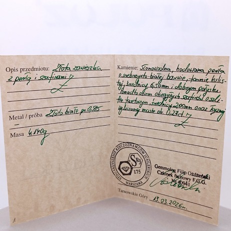 Złota zawieszka p.585/4,14g