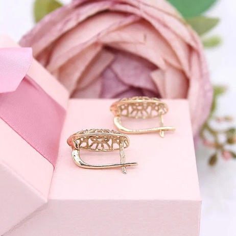 Złote kolczyki p.585/2,32g