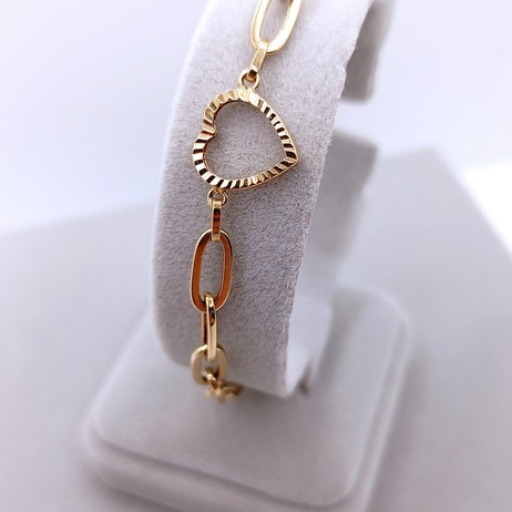 Złota bransoletka p.585/2,38g