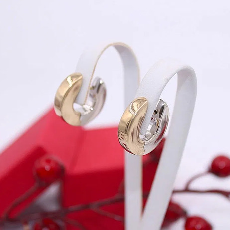 Złote kolczyki p.585/5,45g