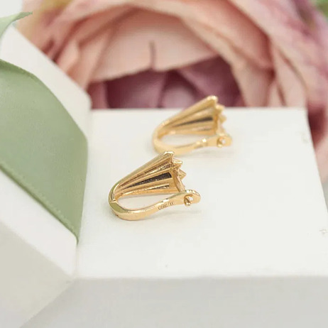 Złote kolczyki p.585/2,07g