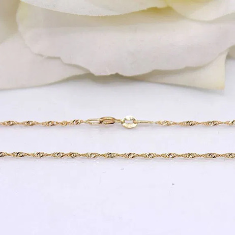 Złoty łańcuszek p.585/1,65g