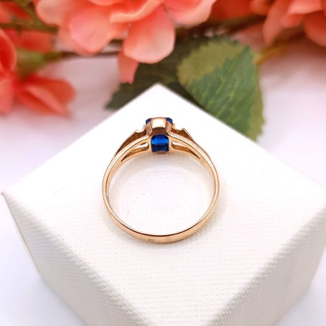 Złoty pierścionek p.585/2,77g