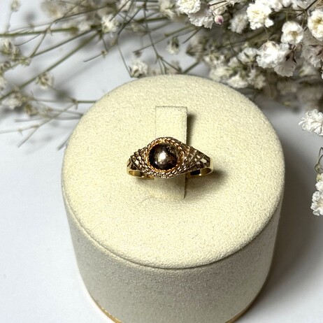 Złoty pierścionek p.585/1,65g