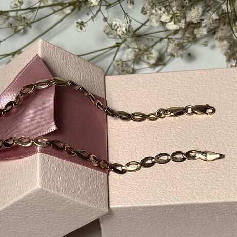 Złota bransoletka p.585/2,70g